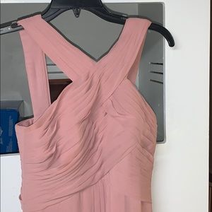 Unaltered Dusty rose bridesmaid dress